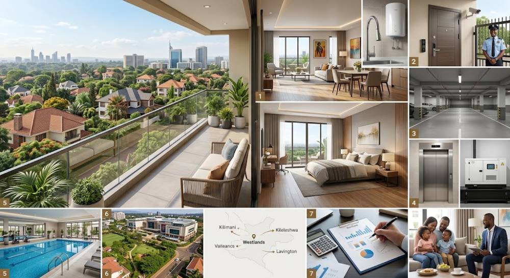 3 Bedroom Apartments for Sale in Westlands
