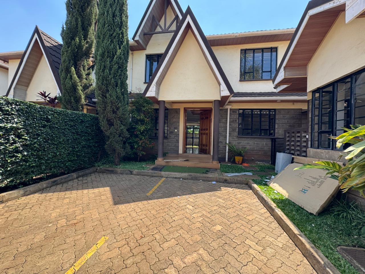 modern 4 bedroom plus staff quater in a gated community image 3